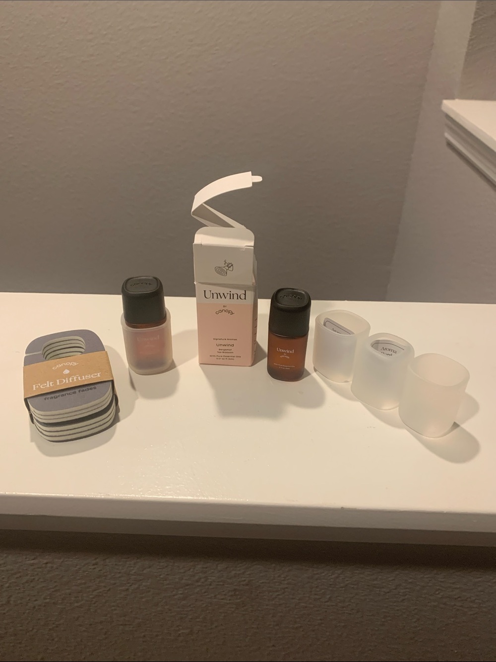 Unwind Aromatherapy Oil Blend - canopy